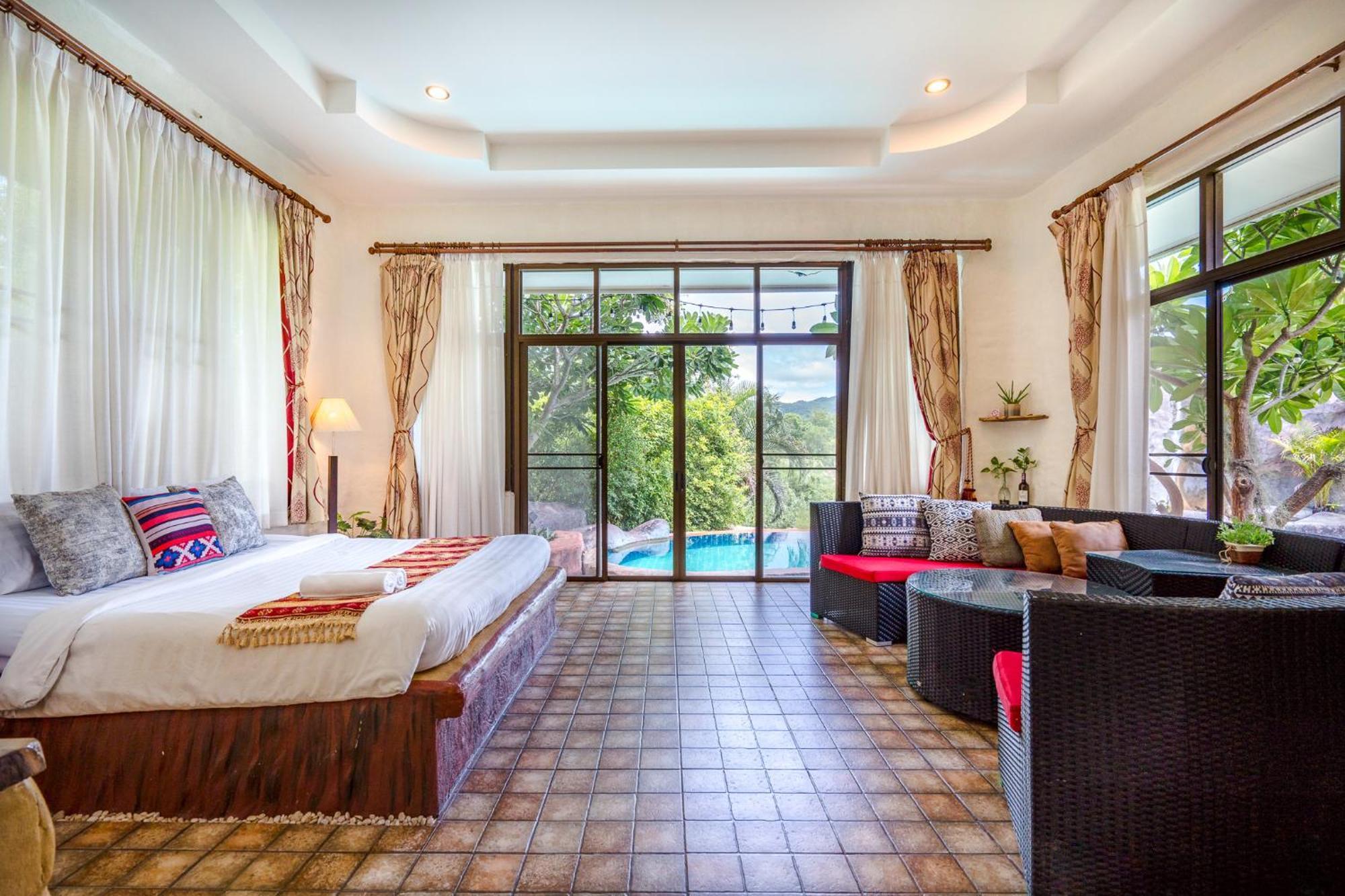 Huahin I-Din Poolvilla วิลล่ากลางธรรมชาติ วิวภูเขา เป็นส่วนตัว Εξωτερικό φωτογραφία