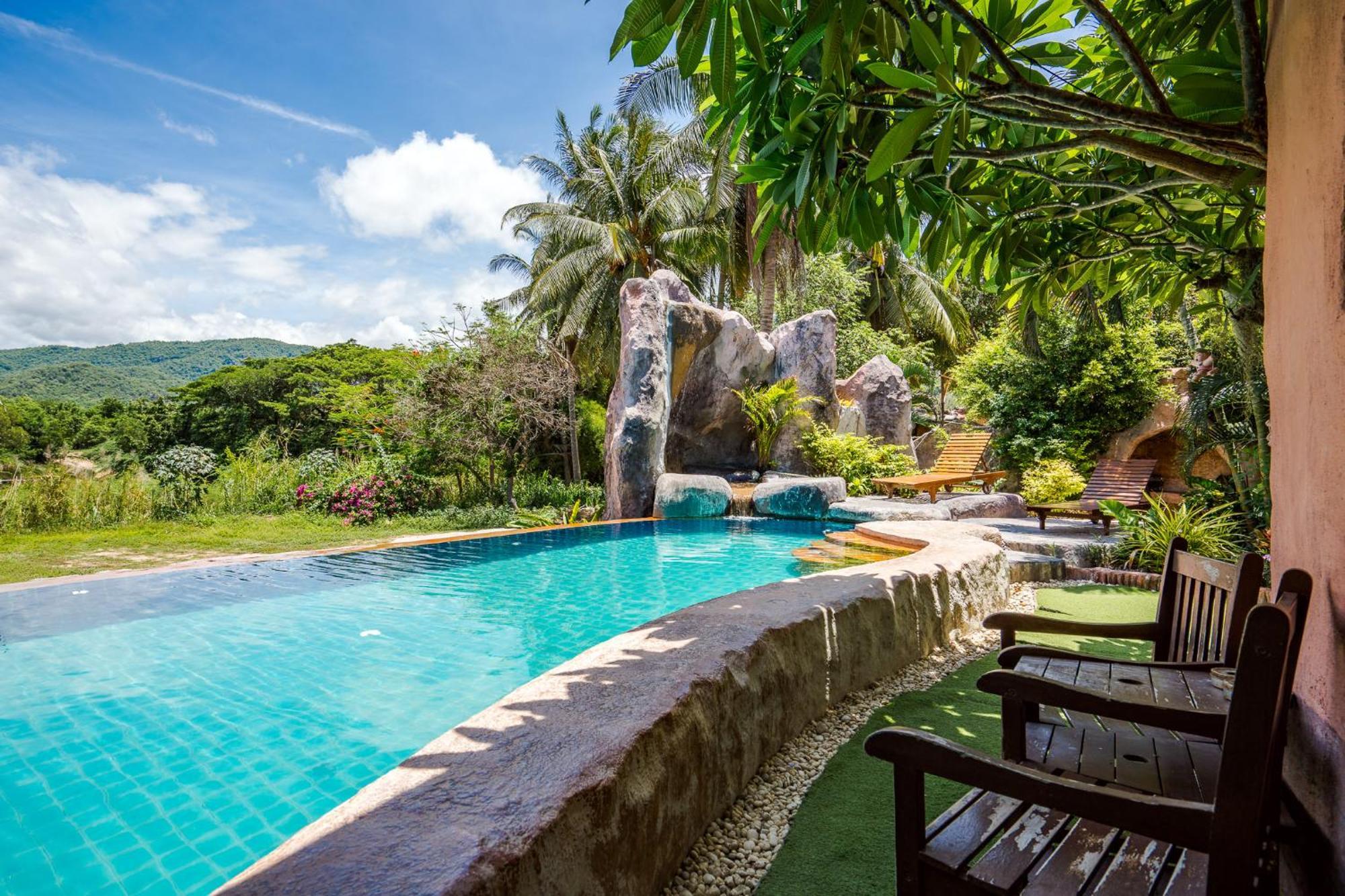 Huahin I-Din Poolvilla วิลล่ากลางธรรมชาติ วิวภูเขา เป็นส่วนตัว Εξωτερικό φωτογραφία