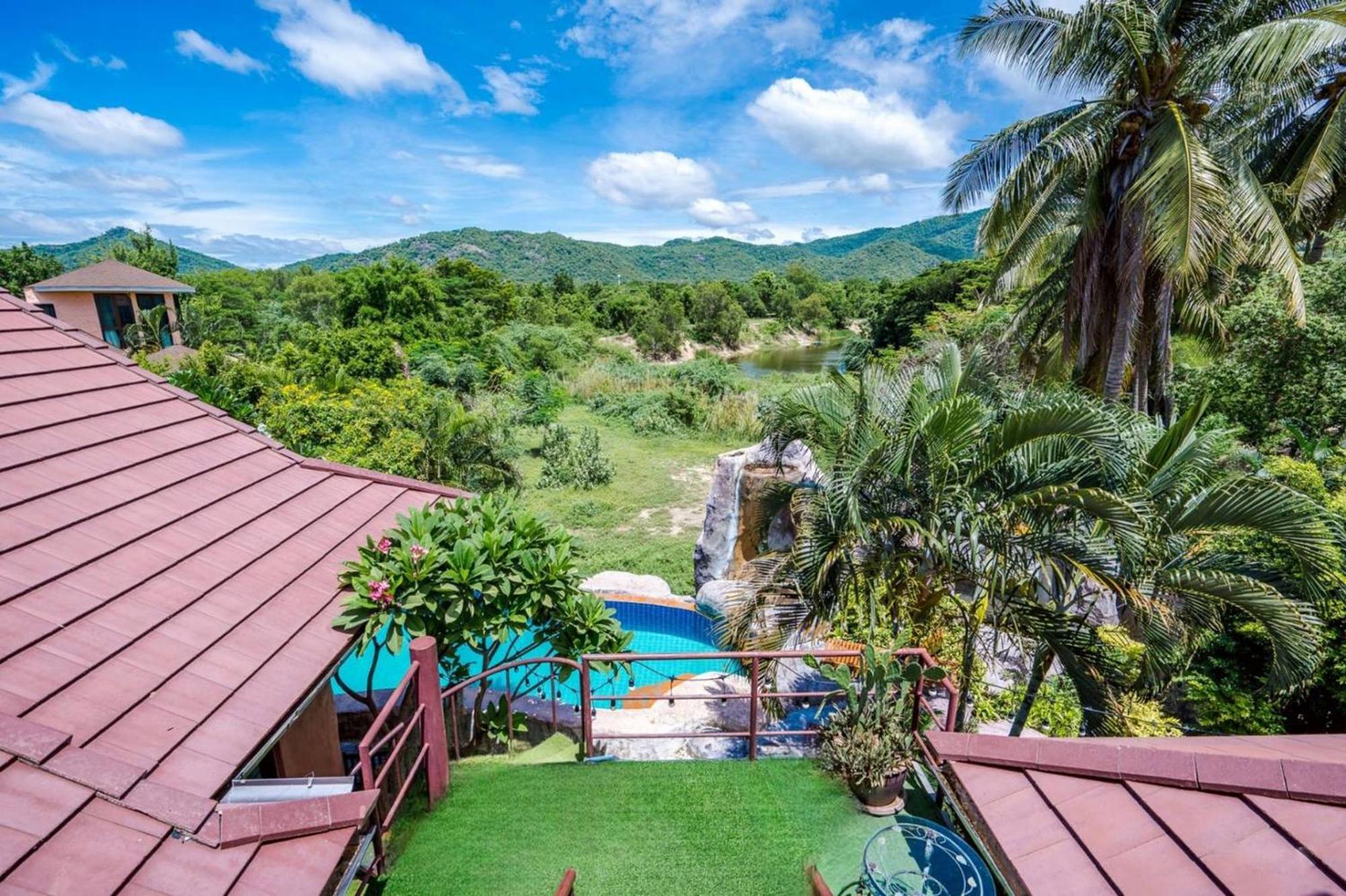 Huahin I-Din Poolvilla วิลล่ากลางธรรมชาติ วิวภูเขา เป็นส่วนตัว Εξωτερικό φωτογραφία